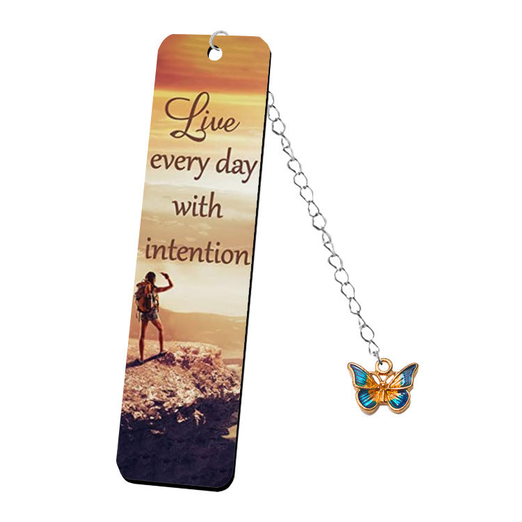 Wholesale Creative and Inspirational Stainless Steel Bookmarks